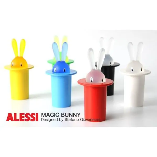 Magic Bunny θήκη για οδοντογλυφίδες - Alessi - Image 4
