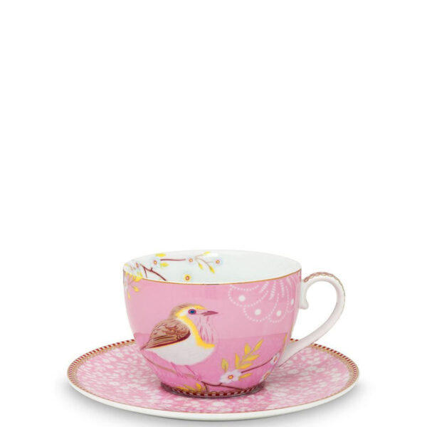 Early Bird pink φλυτζάνι cappuccino – PIP STUDIO
