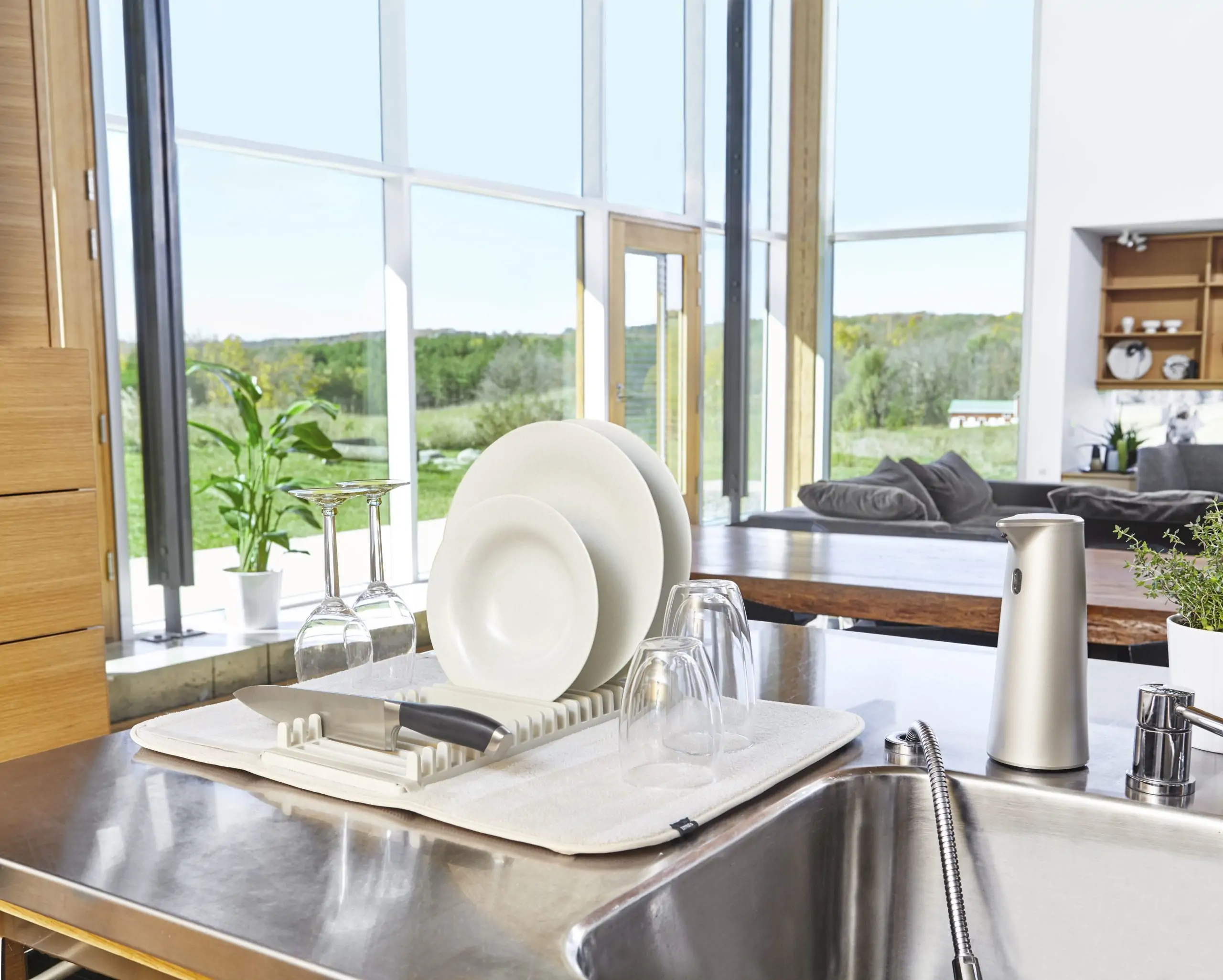 Udry linen πιατοθήκη - Umbra - Image 5