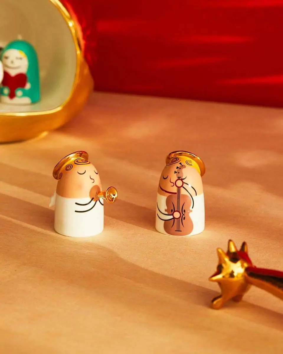 Stella Stellina στολίδι πορσελάνης - Alessi - Image 4