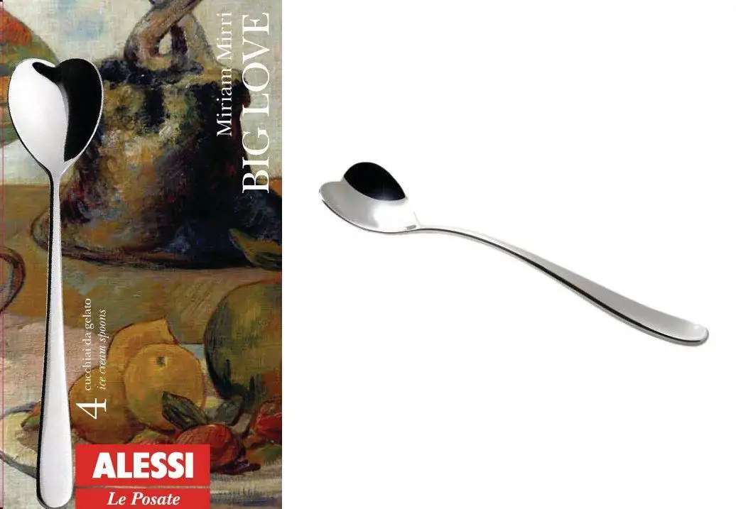 Big Love κουτάλια γλυκού σετ/4 - ALESSI - Image 3