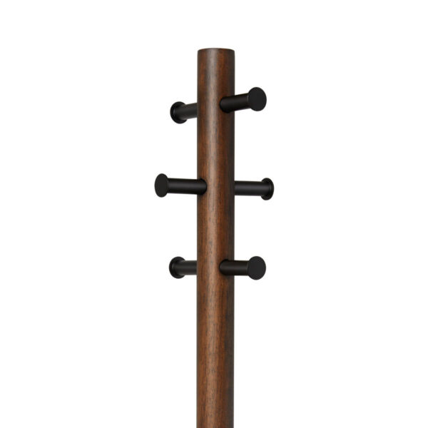 Pillar walnut καλόγερος ρούχων με σκαμπό - UMBRA - Image 6