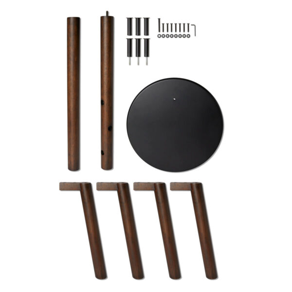 Pillar walnut καλόγερος ρούχων με σκαμπό - UMBRA - Image 7