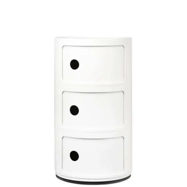 Componibili white συρταριέρα 3 θέσεων - KARTELL