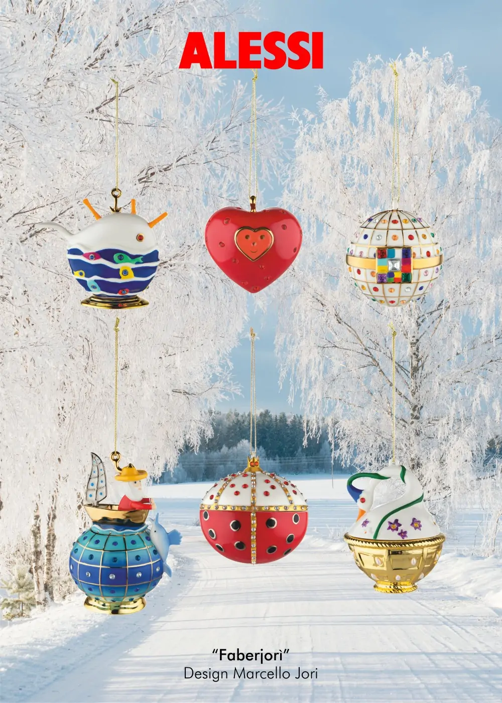 Il Vecchio e il Mare στολίδι δέντρου – ALESSI - Image 3