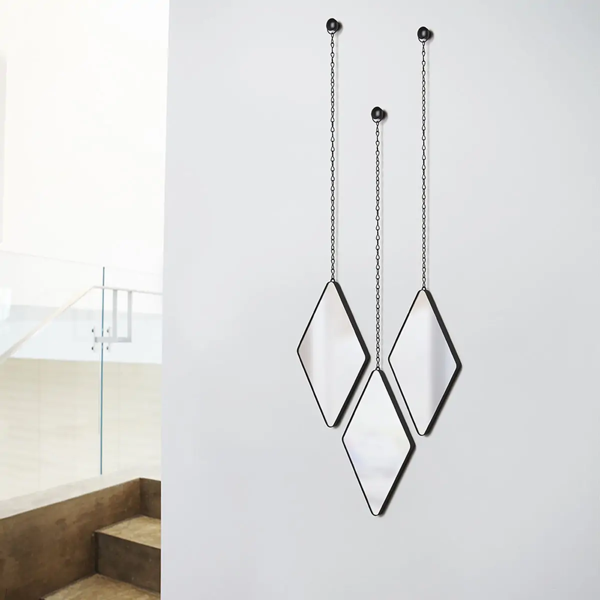 Dima black καθρέπτες τοίχου σετ/3 – Umbra - Image 3