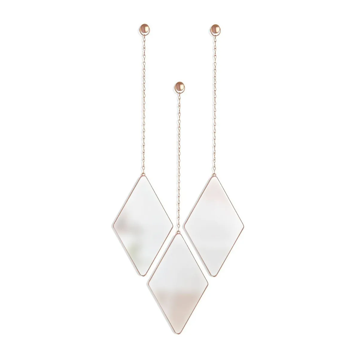 Dima copper καθρέπτες τοίχου σετ/3 – Umbra - Image 2