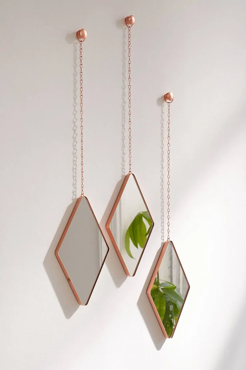 Dima copper καθρέπτες τοίχου σετ/3 – Umbra - Image 4