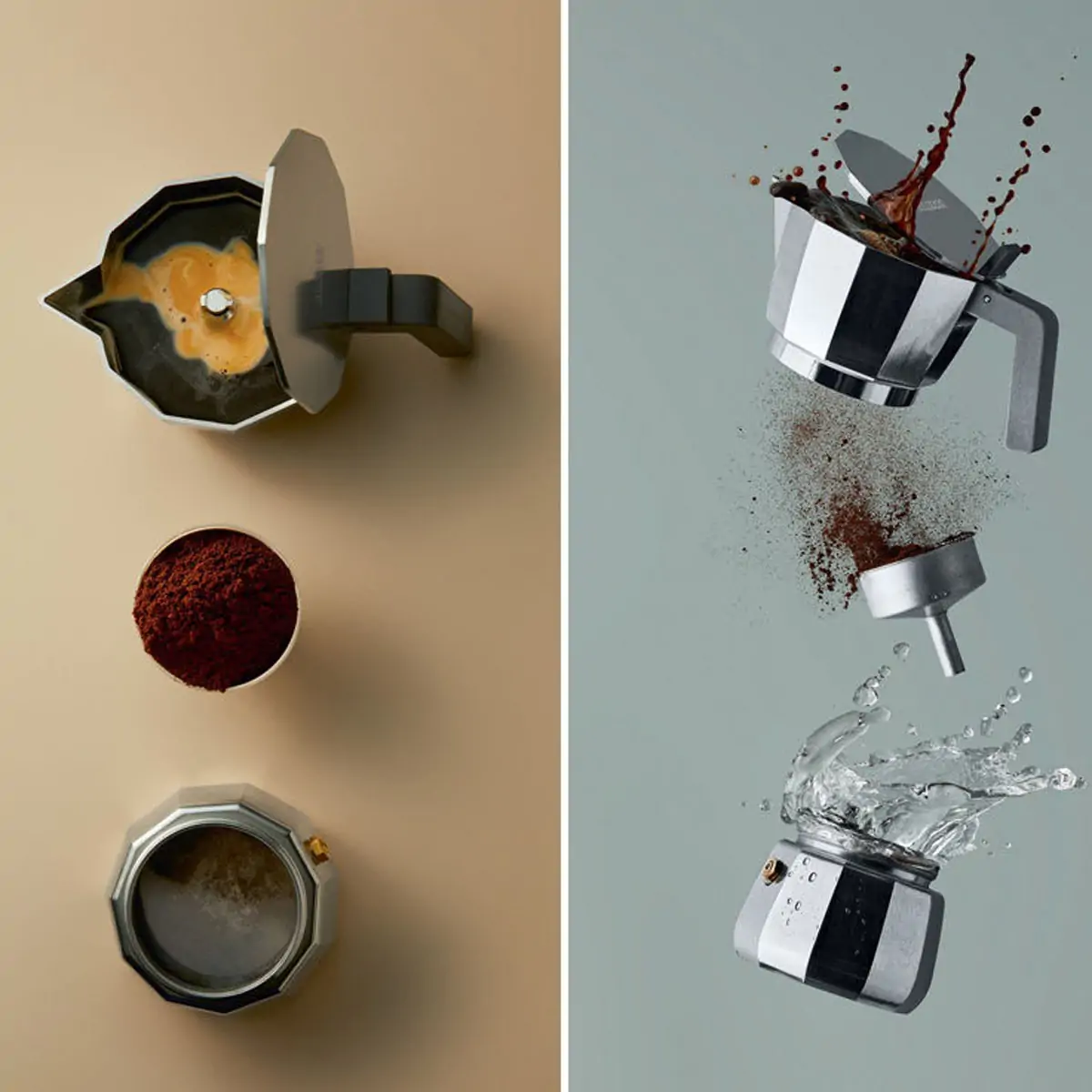 Moka μπρίκι espresso 3φλ. - ALESSI - Image 4