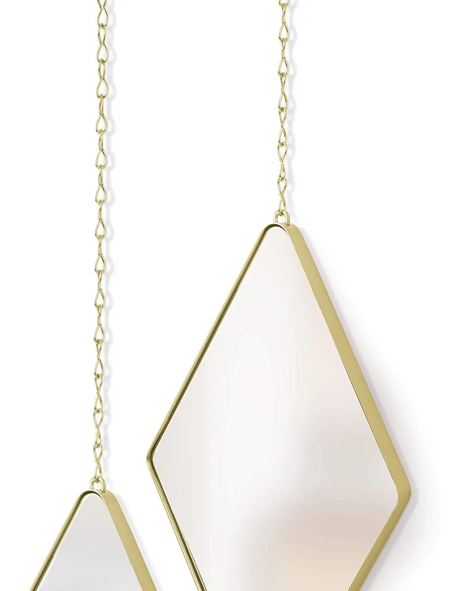 Dima brass καθρέπτες τοίχου σετ/3 – Umbra - Image 3