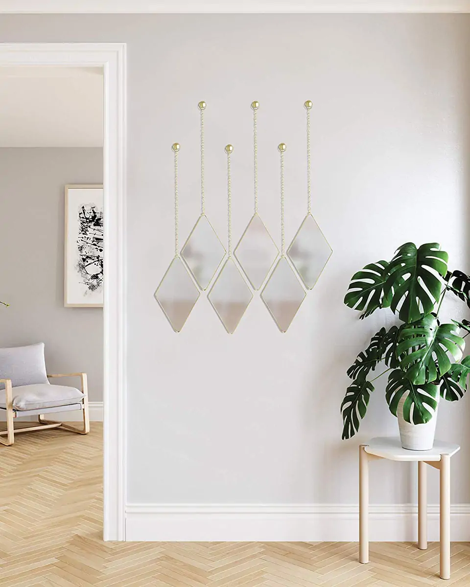 Dima brass καθρέπτες τοίχου σετ/3 – Umbra - Image 5