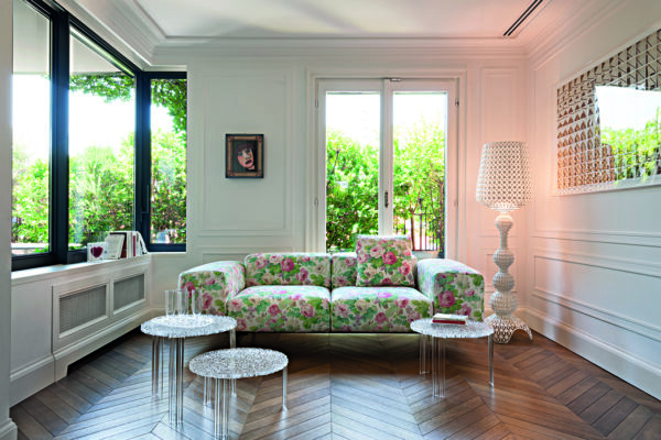 T-Table crystal τραπεζάκι 50x44cm - Kartell - Image 6