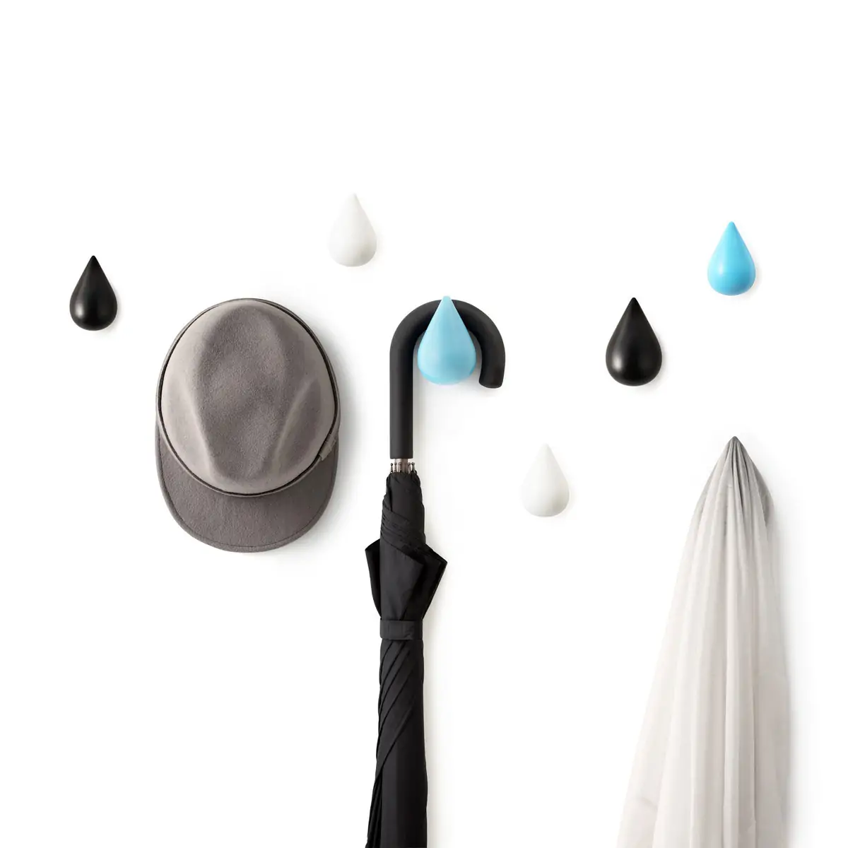 Dropit large black κρεμάστρα σετ/2 - Normann Copenhagen - Image 6