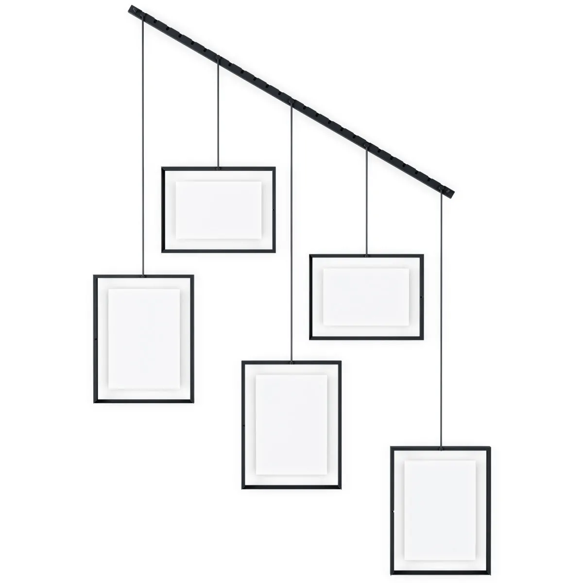 Exhibit black πολυκορνίζα τοίχου - UMBRA - Image 5