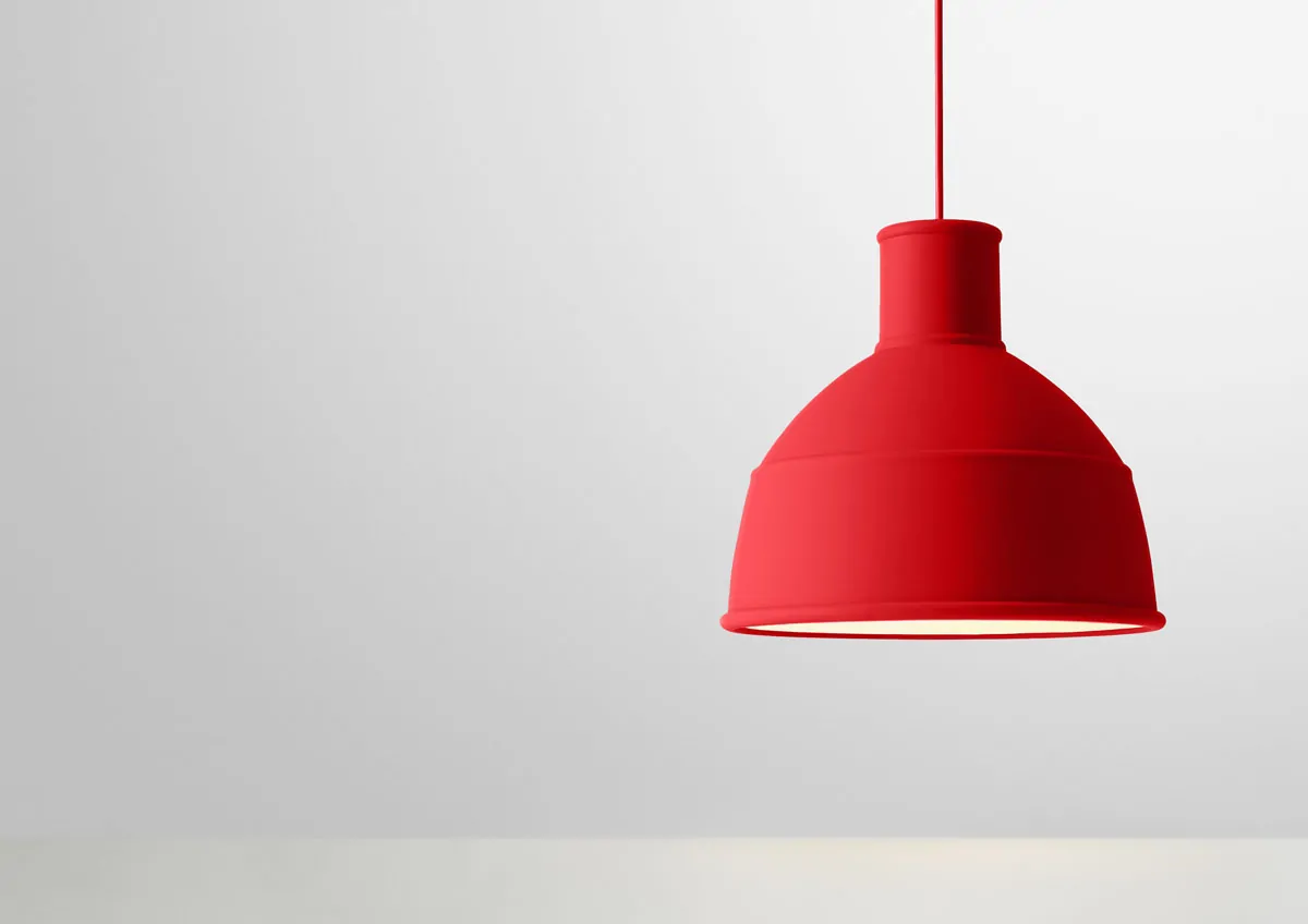Unfold dusty red φωτιστικό - MUUTO - Image 4