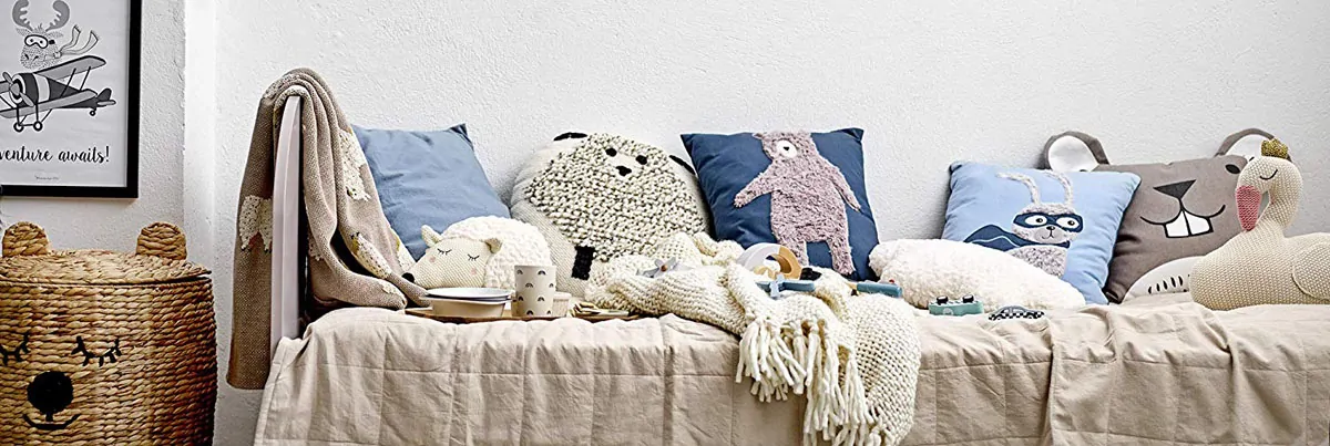 Bear blue μαξιλάρι - Bloomingville - Image 5