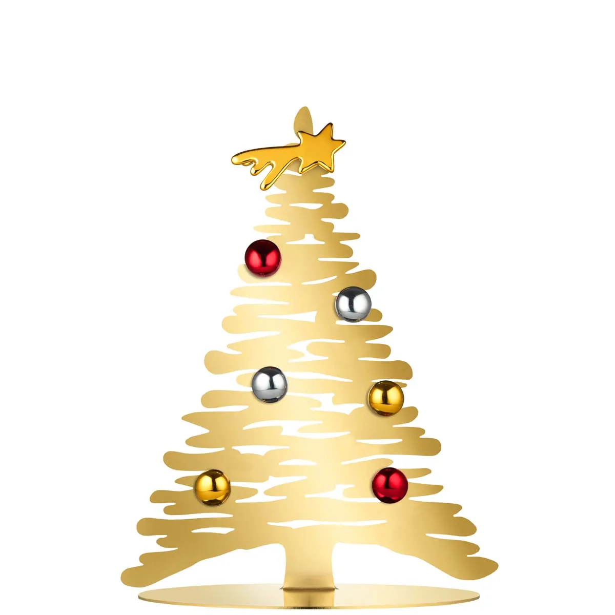 Bark inox gold χριστουγεννιάτικο δέντρο 30cm. - Alessi