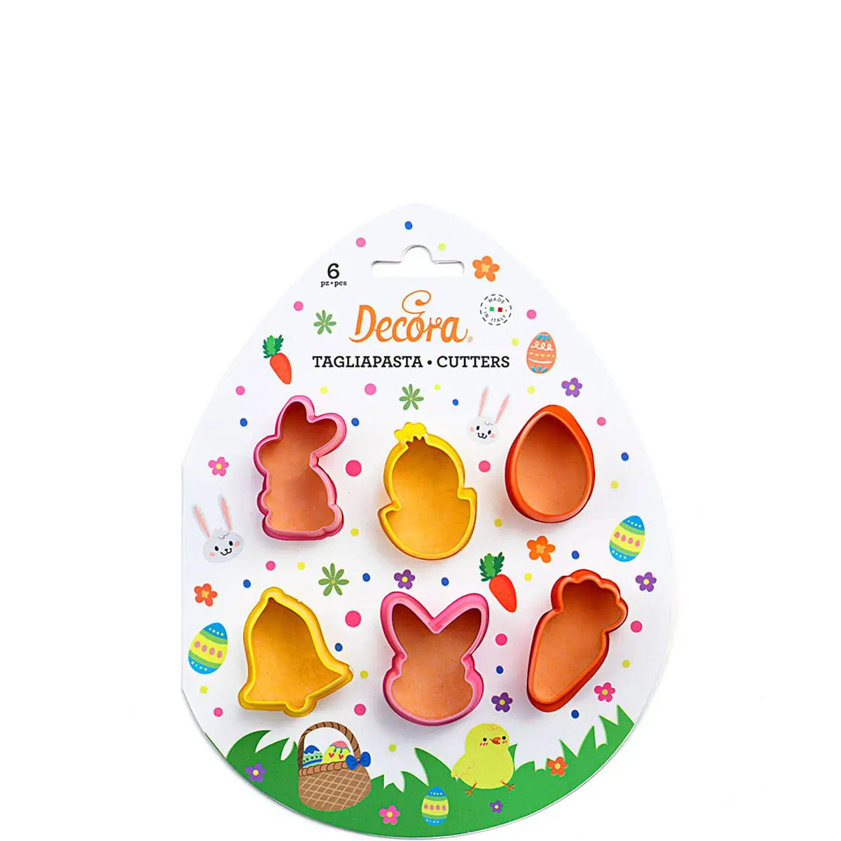 Κουπ-πατ πασχαλινά mini "Easter" σετ/6 - Decora