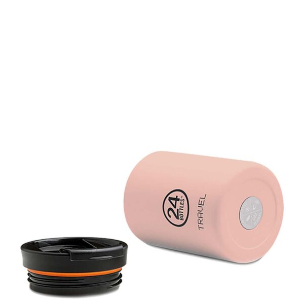 Travel Tumbler Dusty Pink ποτήρι θερμός 0,35lt. - 24Bottles - Image 2