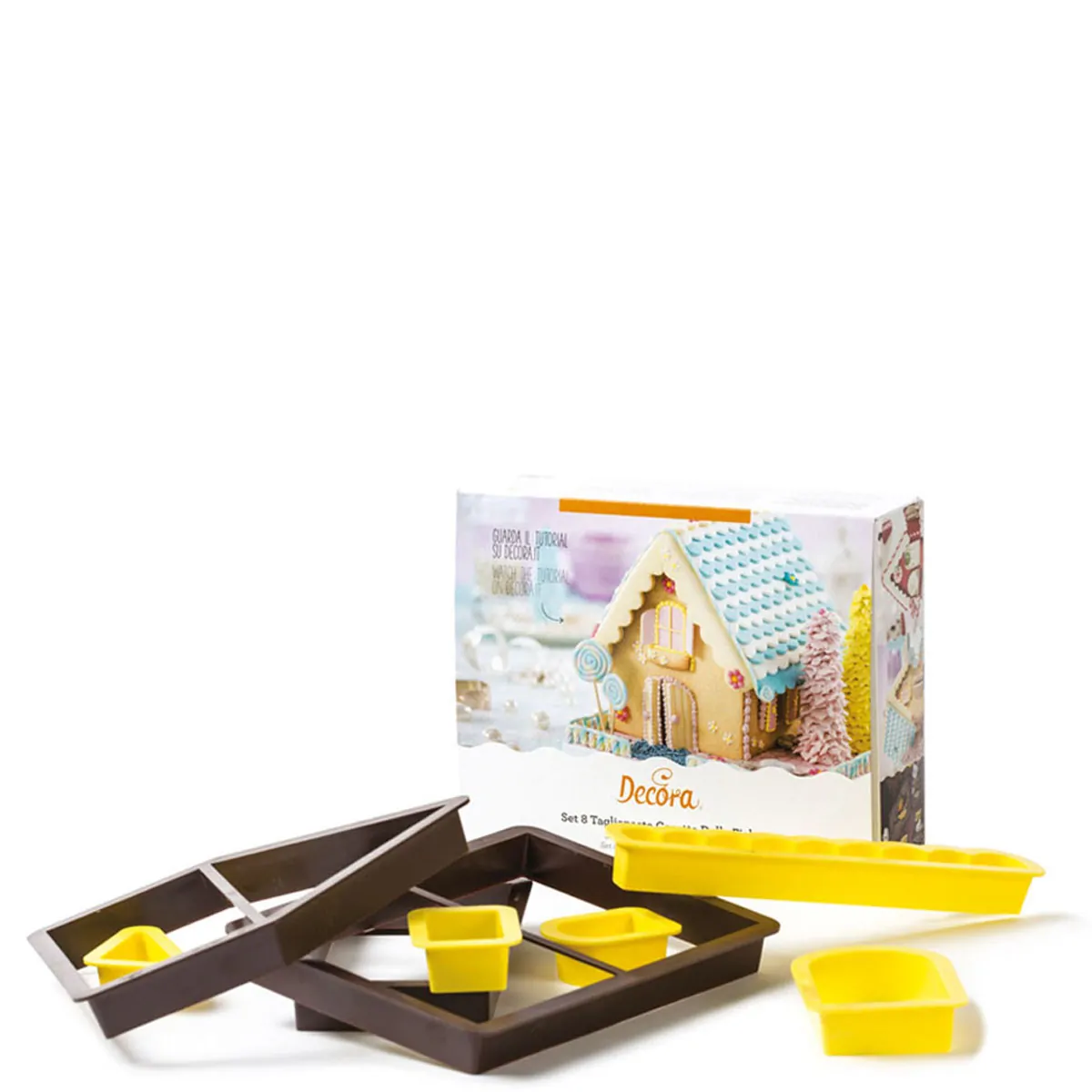 Κουπ-πατ "Fairy Tale House" σετ/8 - Decora