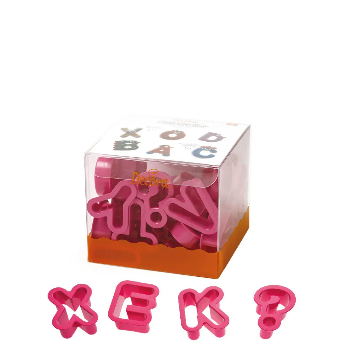 Κουπ-πατ "Γράμματα" σετ/27 - Decora - Image 2