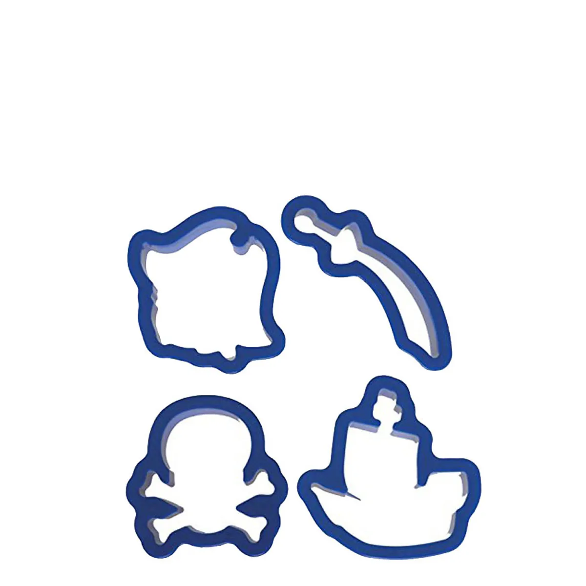 Κουπ-πατ "Pirate" σετ/4 - Decora