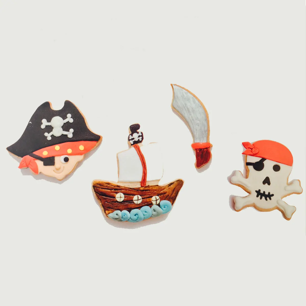 Κουπ-πατ "Pirate" σετ/4 - Decora - Image 3