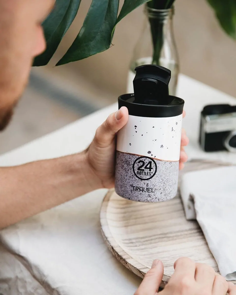 Travel Tumbler Wabi ποτήρι θερμός 0,35lt. - 24Bottles - Image 4