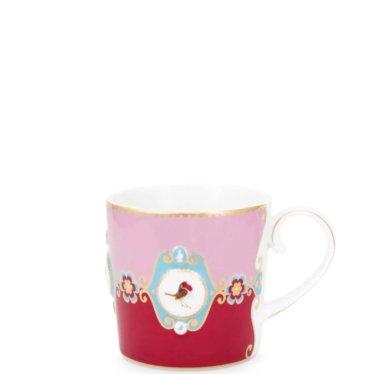 Love Birds red-pink κούπα - PIP STUDIO