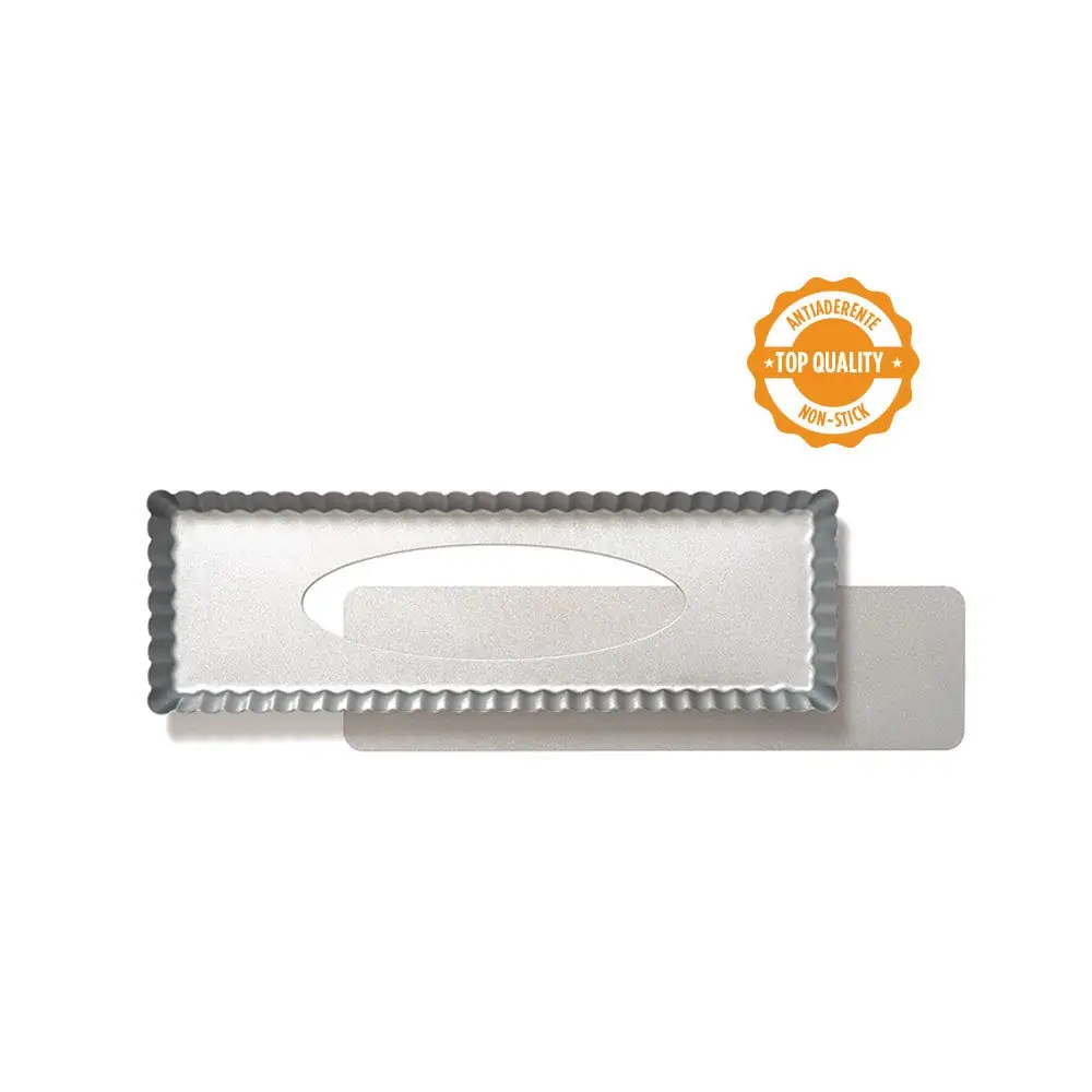 Ταρτιέρα ορθογώνια στενή με πτυσσόμενο πάτο - Decora - Image 2