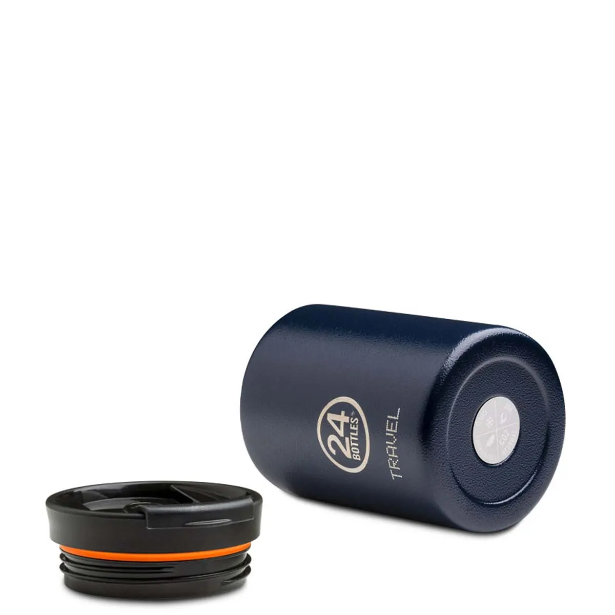 Travel Tumbler Deep Blue ποτήρι θερμός 0,35lt. - 24Bottles - Image 2