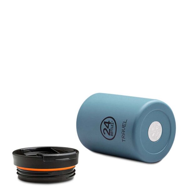 Travel Tumbler Powder Blue ποτήρι θερμός 0,35lt. - 24Bottles - Image 2