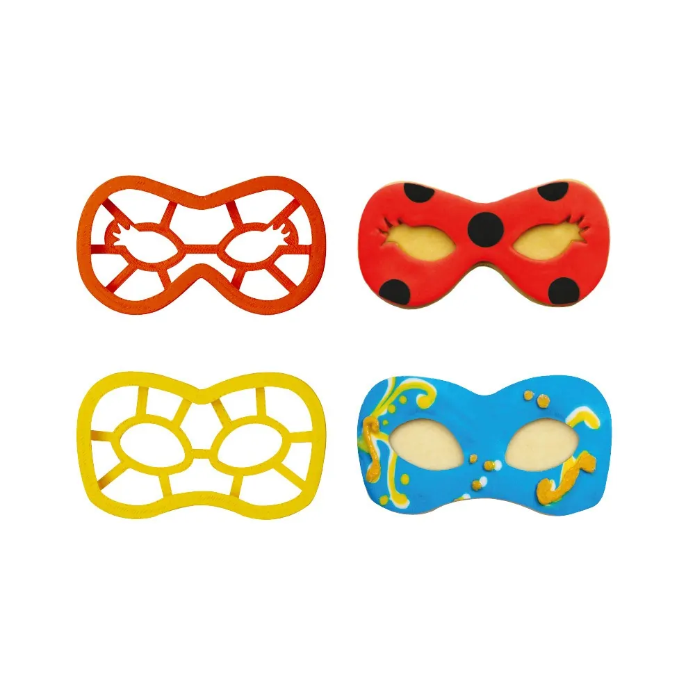 Κουπ-πατ "Carnival Masks" σετ/2 - Decora - Image 2