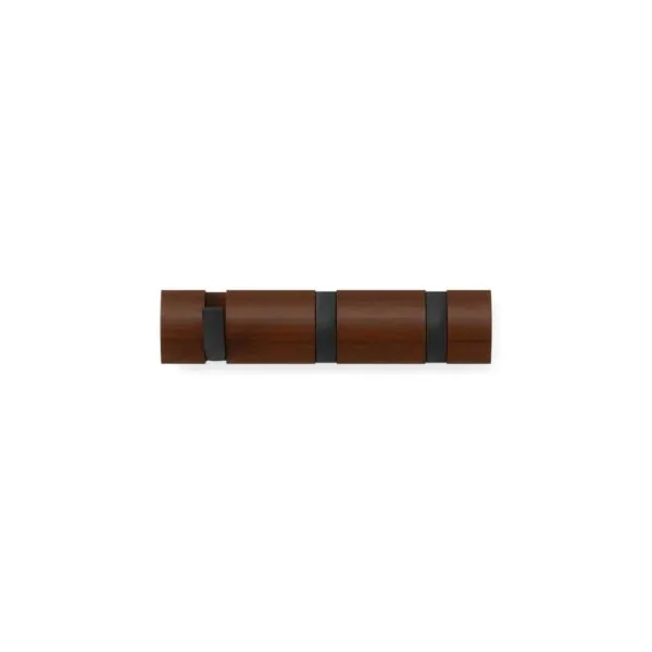 Flip 3 walnut κρεμάστρα τοίχου - UMBRA - Image 2
