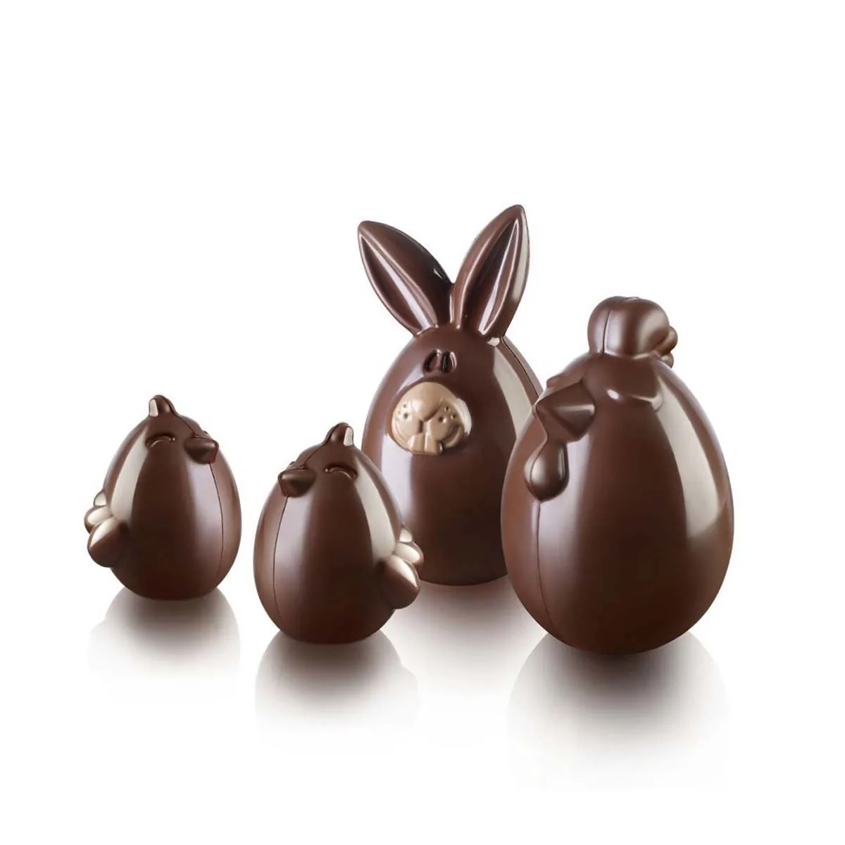 Καλούπι για σοκολατένιο αυγό "Lady Cocca" - Silikomart - Image 5