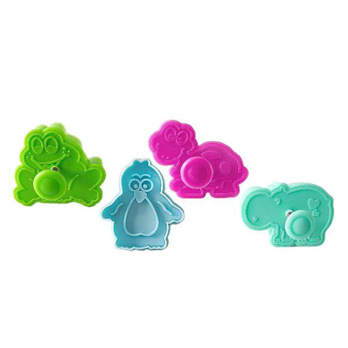 Κουπ-πατ "Funny Animals" σετ/4 - Silikomart