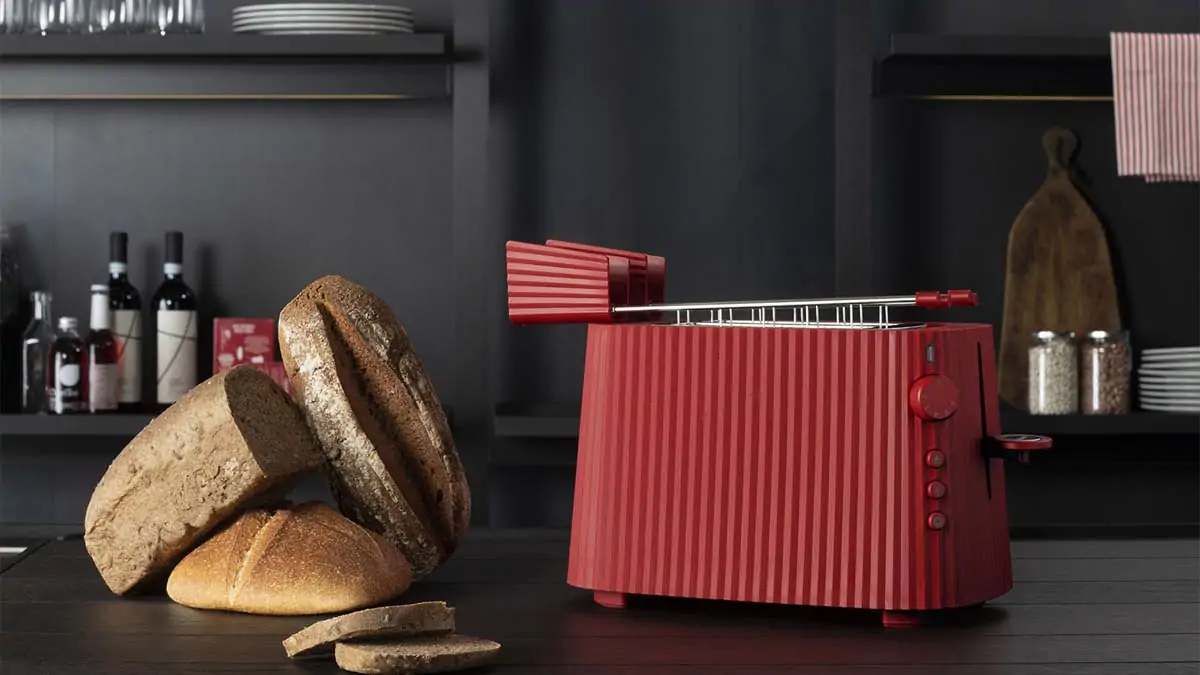 Plissé red φρυγανιέρα ηλεκτρική – ALESSI - Image 4