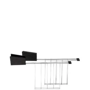 Plissé σχάρα ψησίματος φρυγανιέρας σετ/2 – ALESSI