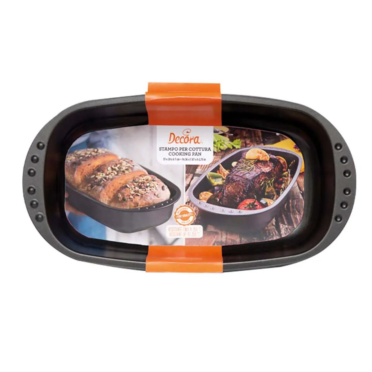 Φόρμα ψωμιού 37cm. x 20cm. - Decora - Image 2