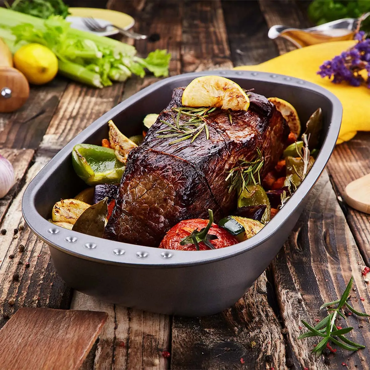 Φόρμα ψωμιού 37cm. x 20cm. - Decora - Image 4