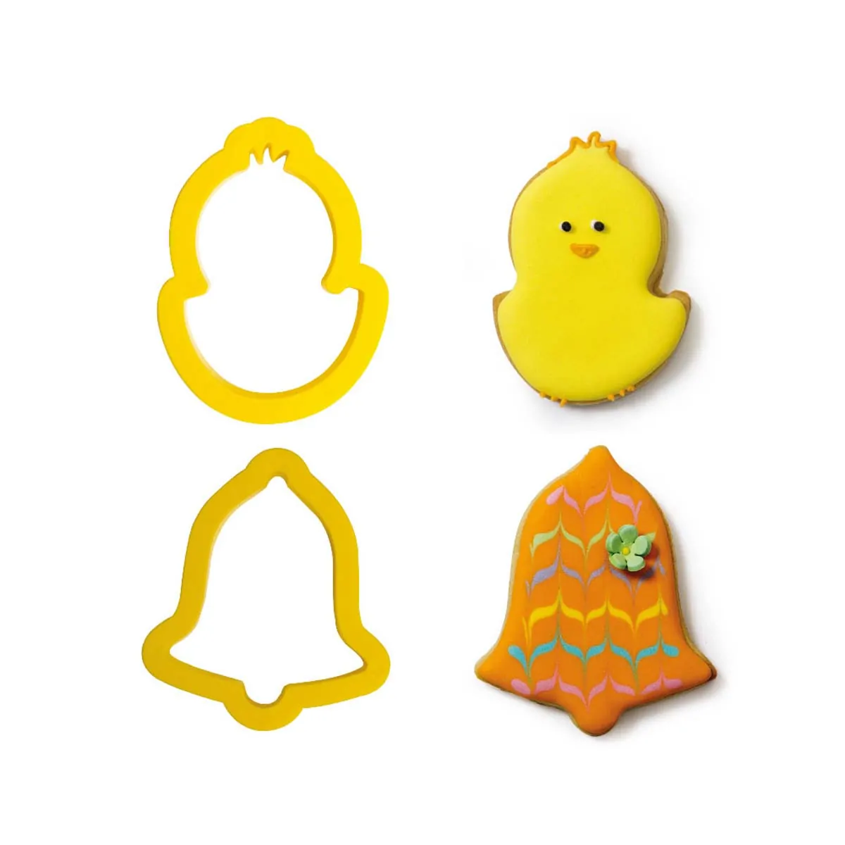 Κουπ-πατ πασχαλινά "Chick & Bell" σετ/2 - Decora - Image 2