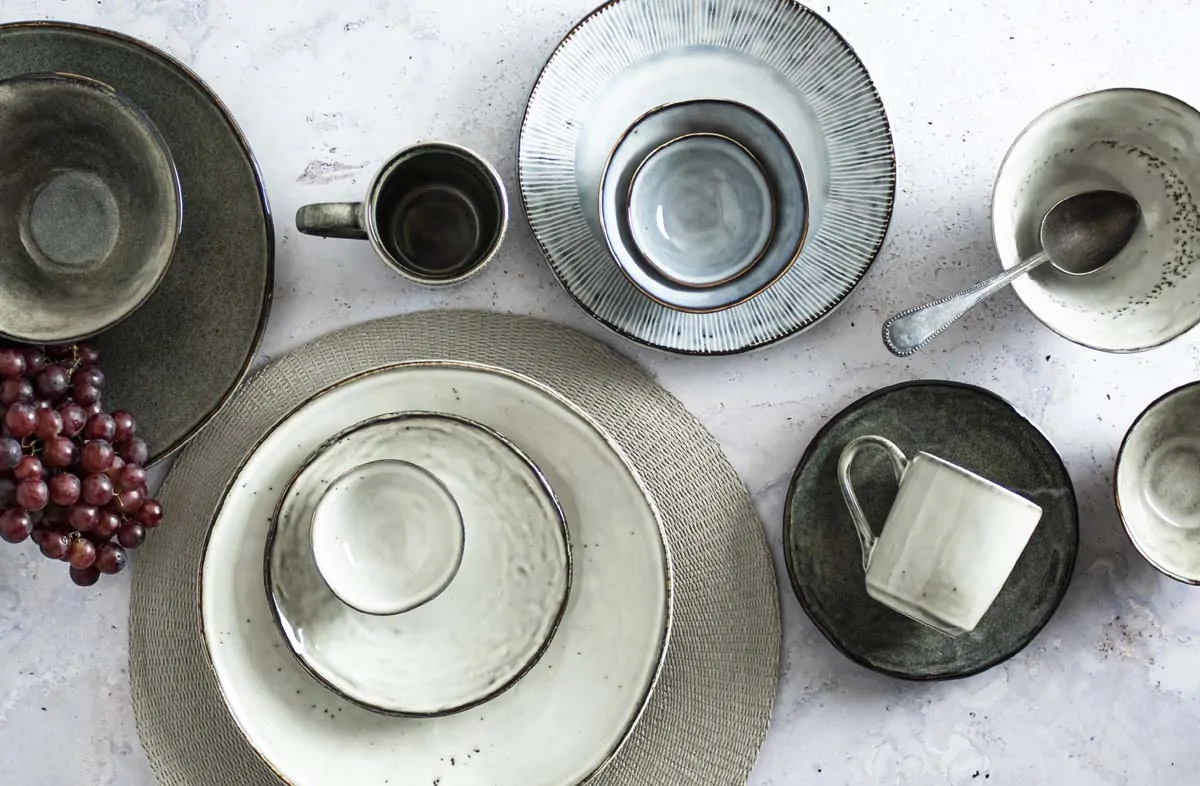 Organic cream πιάτο 21,5εκ. - Dutch Rose - Image 11