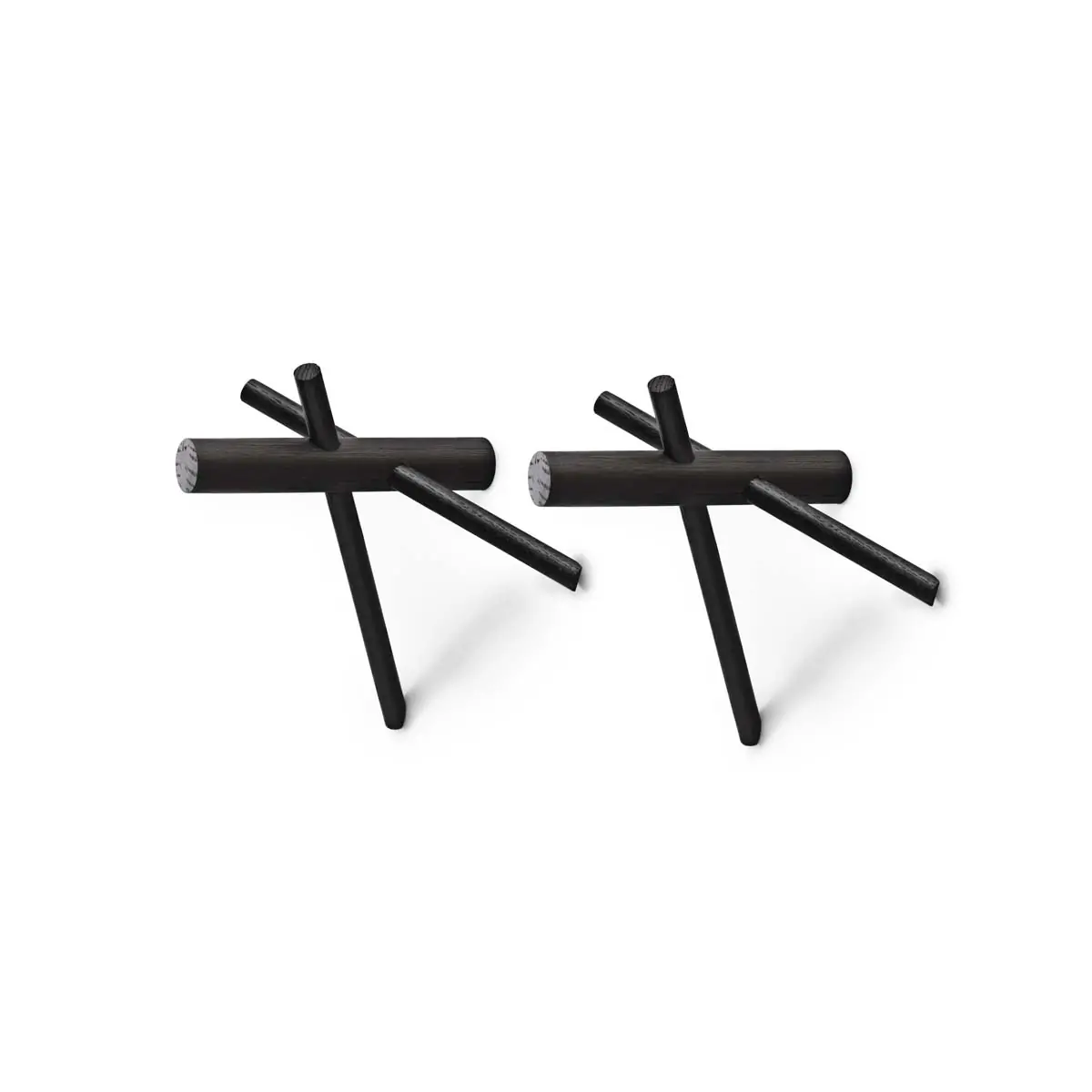 Sticks black κρεμάστρα σετ/2 - Normann Copenhagen