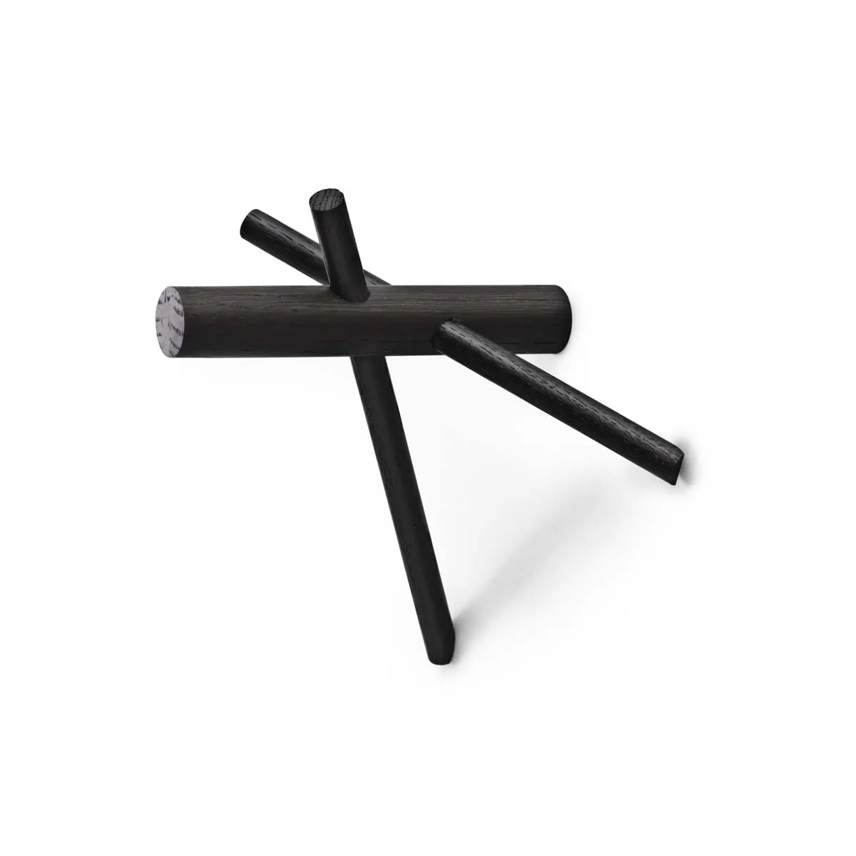Sticks black κρεμάστρα σετ/2 - Normann Copenhagen - Image 2