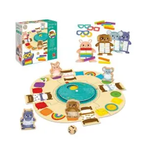 Επιτραπέζιο παιχνίδι "Ντύστε τα ζωάκια" - Goula