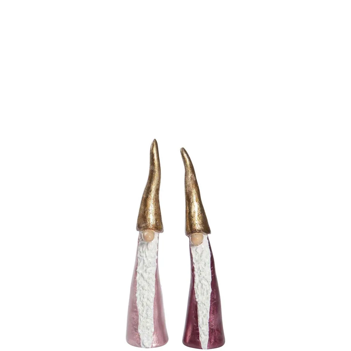 Διακοσμητικές φιγούρες Santa Tomten pink σετ/2 15εκ. - Nääsgränsgården