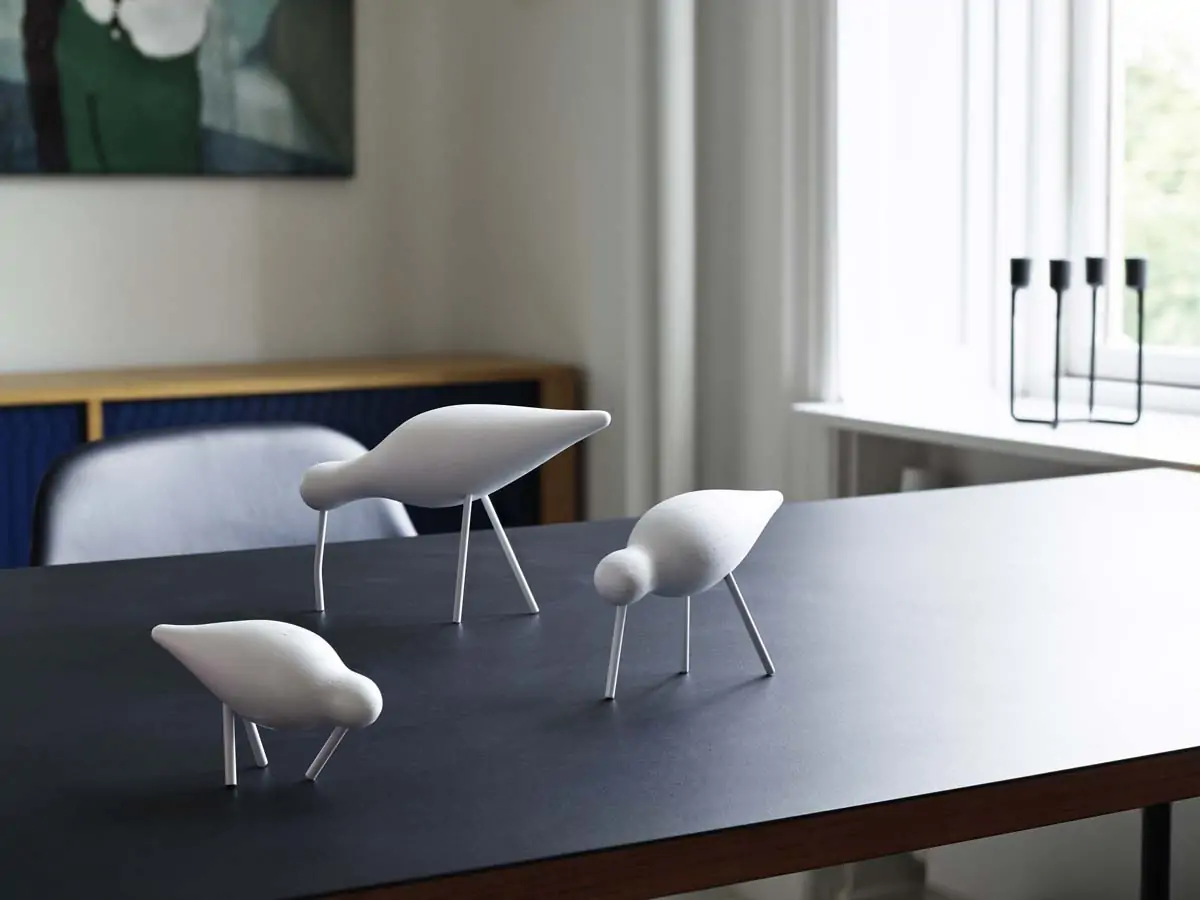 Shorebird walnut-brass διακοσμητικό - Normann Copenhagen - Image 10