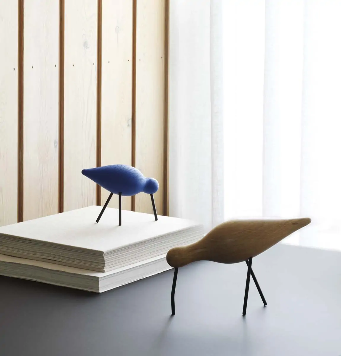 Shorebird walnut-brass διακοσμητικό - Normann Copenhagen - Image 7