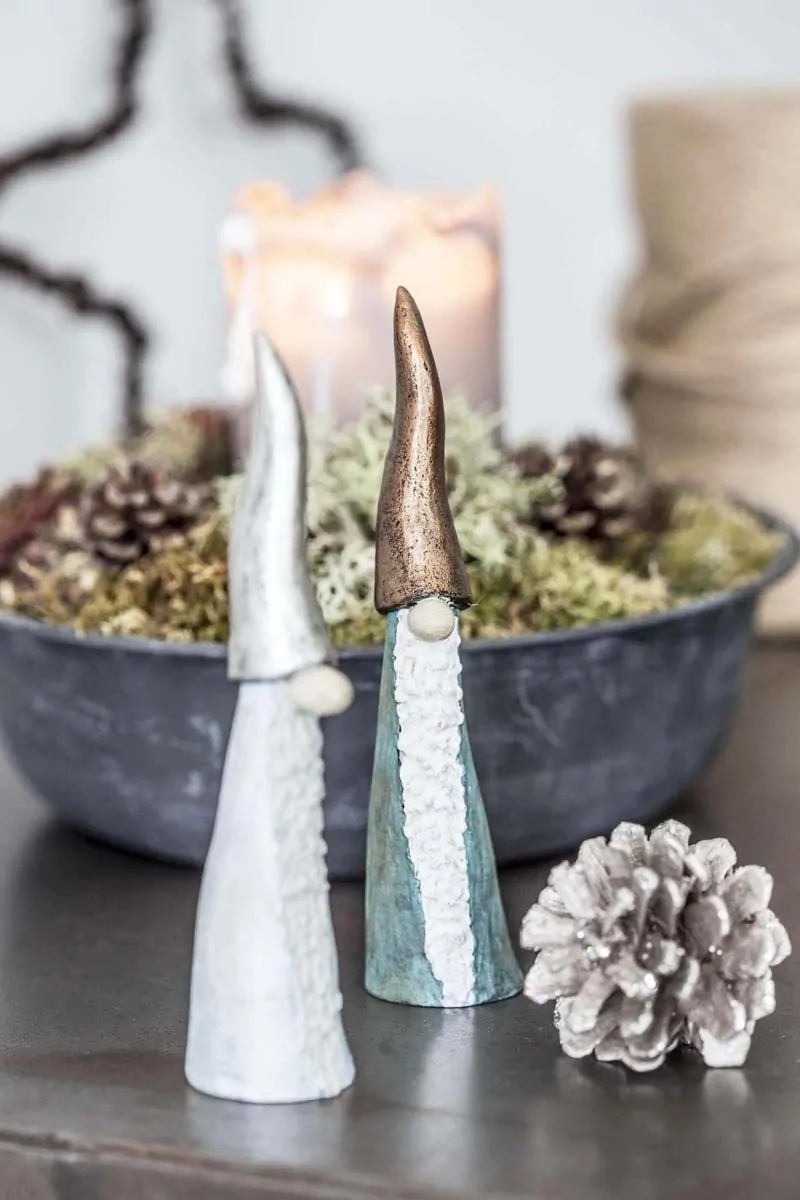 Santa Tomten green διακοσμητική φιγούρα 40εκ. - Nääsgränsgården - Image 4