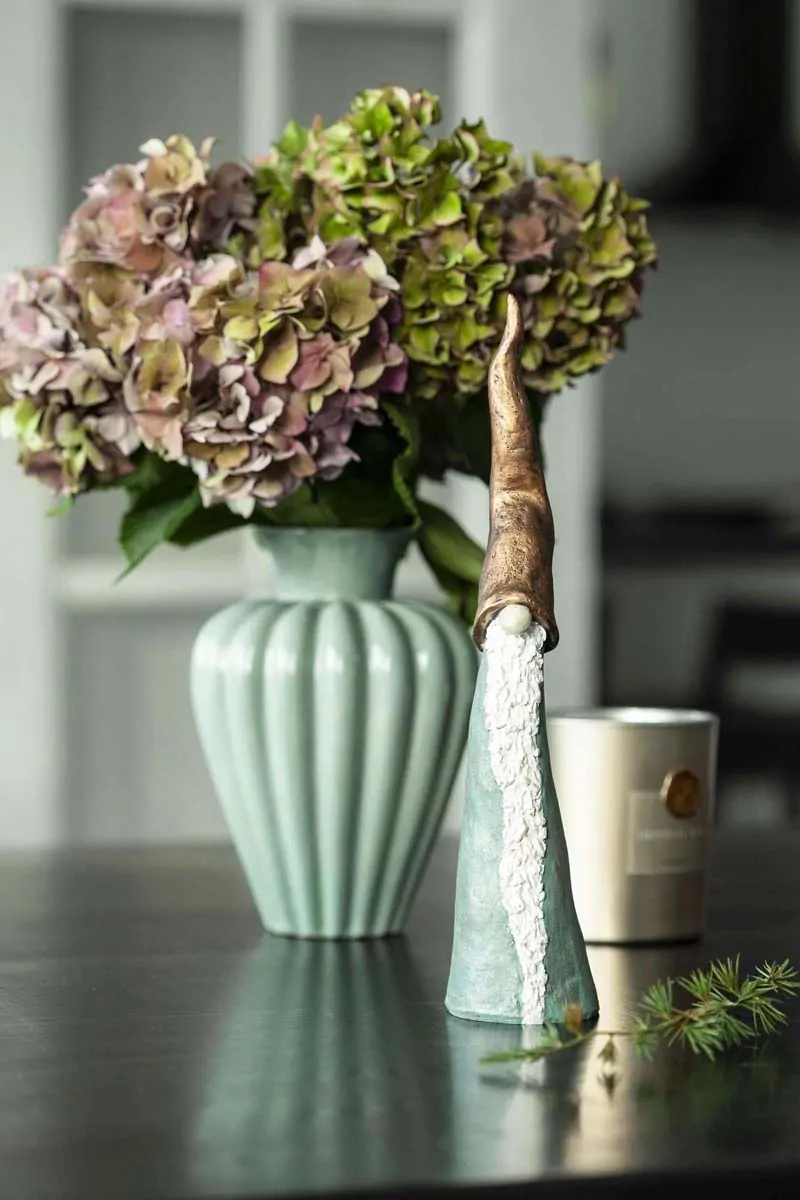 Santa Tomten green διακοσμητική φιγούρα 40εκ. - Nääsgränsgården - Image 3